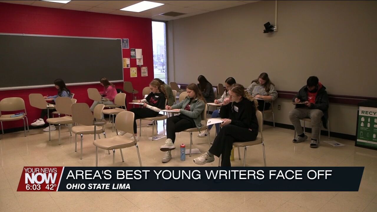 Area 7th and 8th graders compete in district Power of the Pen writing tournament
